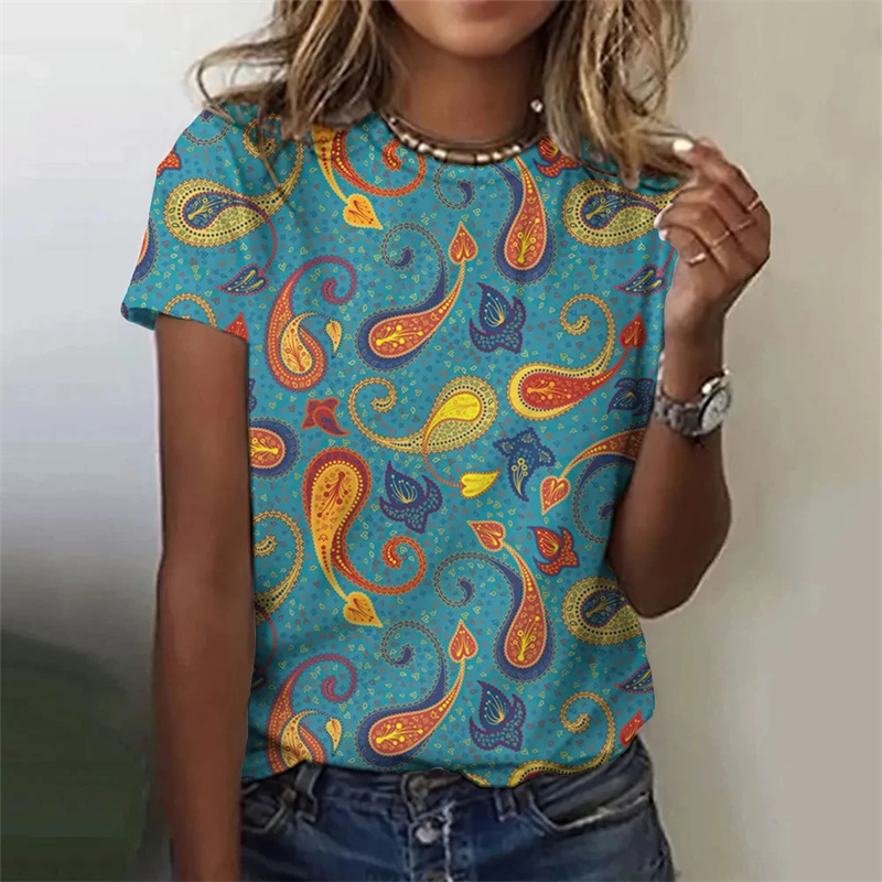 Summer Clothing India - Harajuku neue 3d Persien und Indien