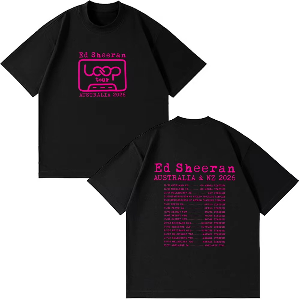 Summer Clothing Women Australia - Ed Sheeran Loop Tour Australien und