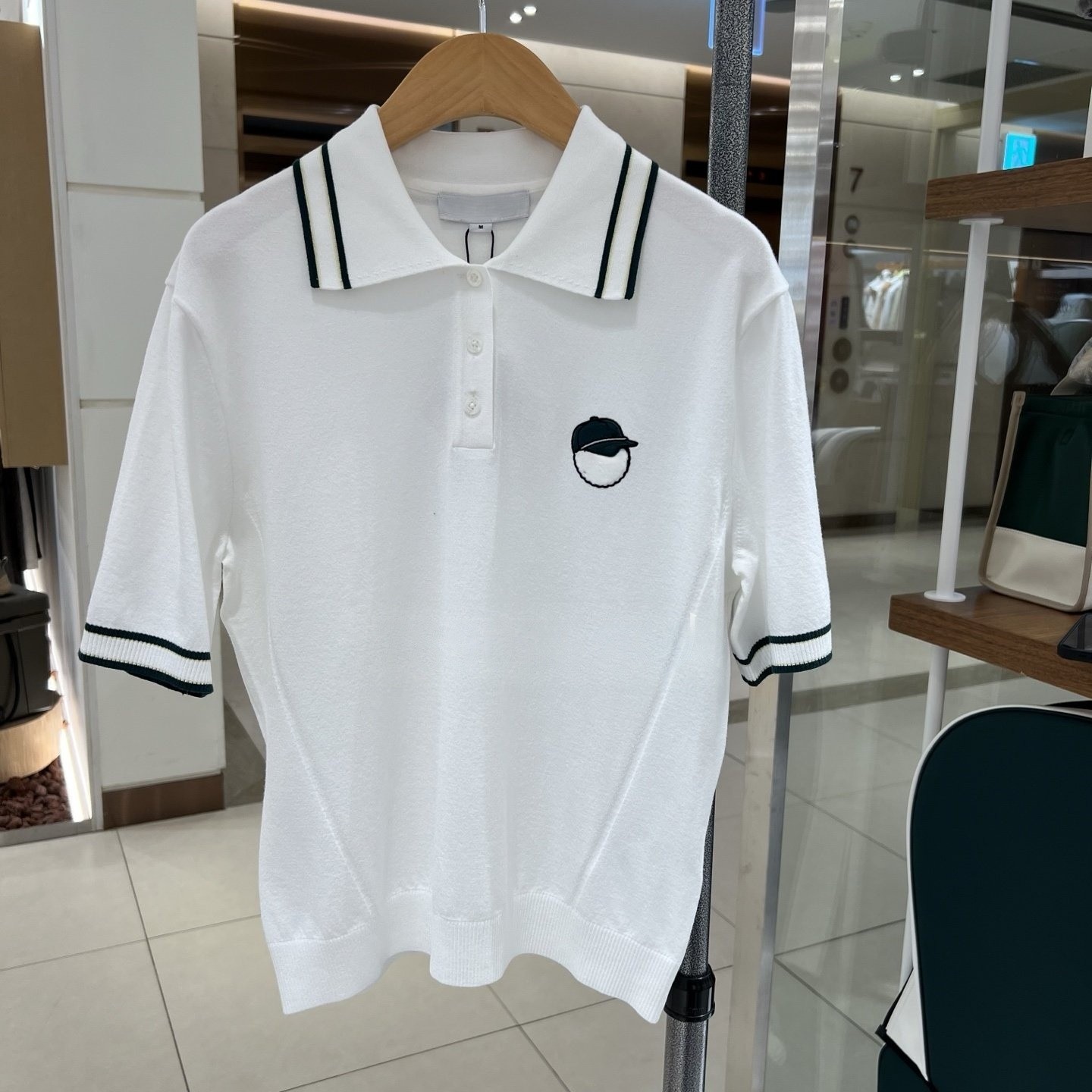 Summer Golf Clothing - Koreanischer Stil Damen Golf Retro Polokragen