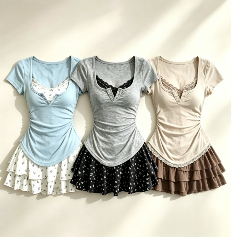 Japanisches Süßes 2-Teiliges S – Summer Alt Clothing Bewertung und Preis