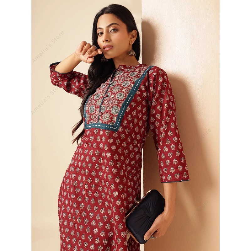 Frühling Sommer Damen Ethnisch – Summer Clothing India Bewertung und Preis