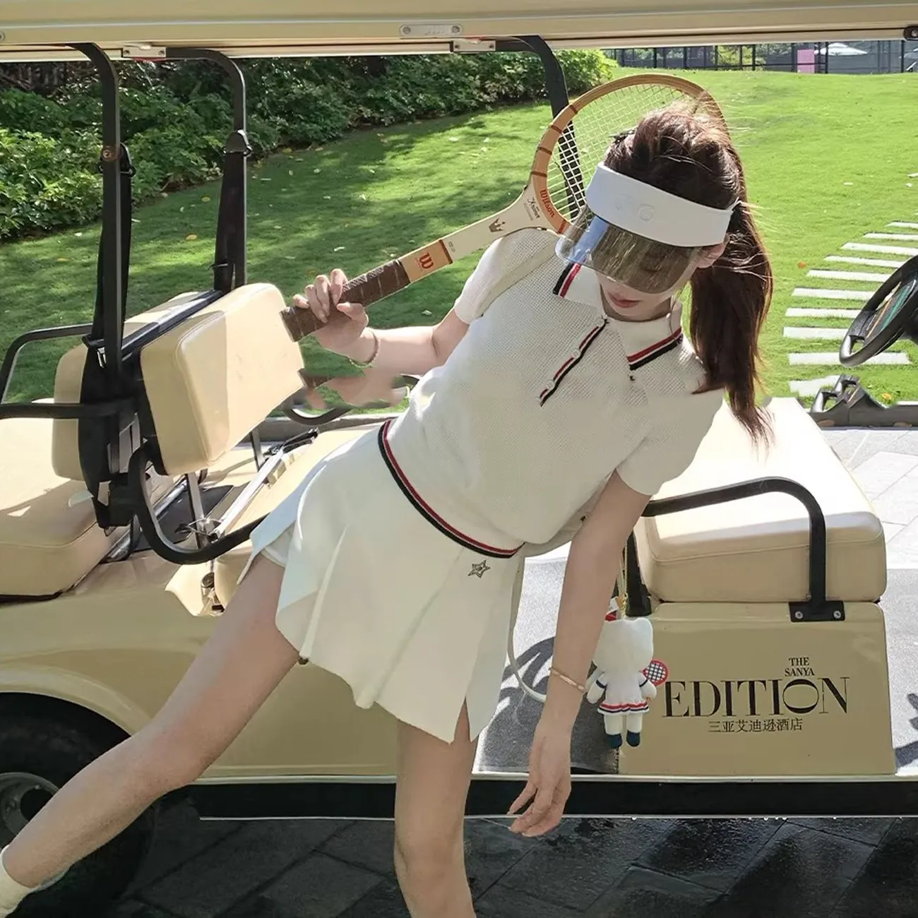 Sommer Damen Tennis Serie Waff – Summer Golf Clothing Bewertung und Preis