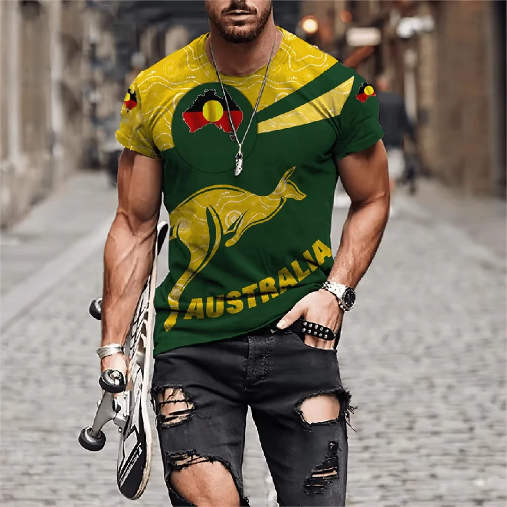Herren T-Shirts Australien Gra – Summer Clothing Women Australia Bewertung und Preis