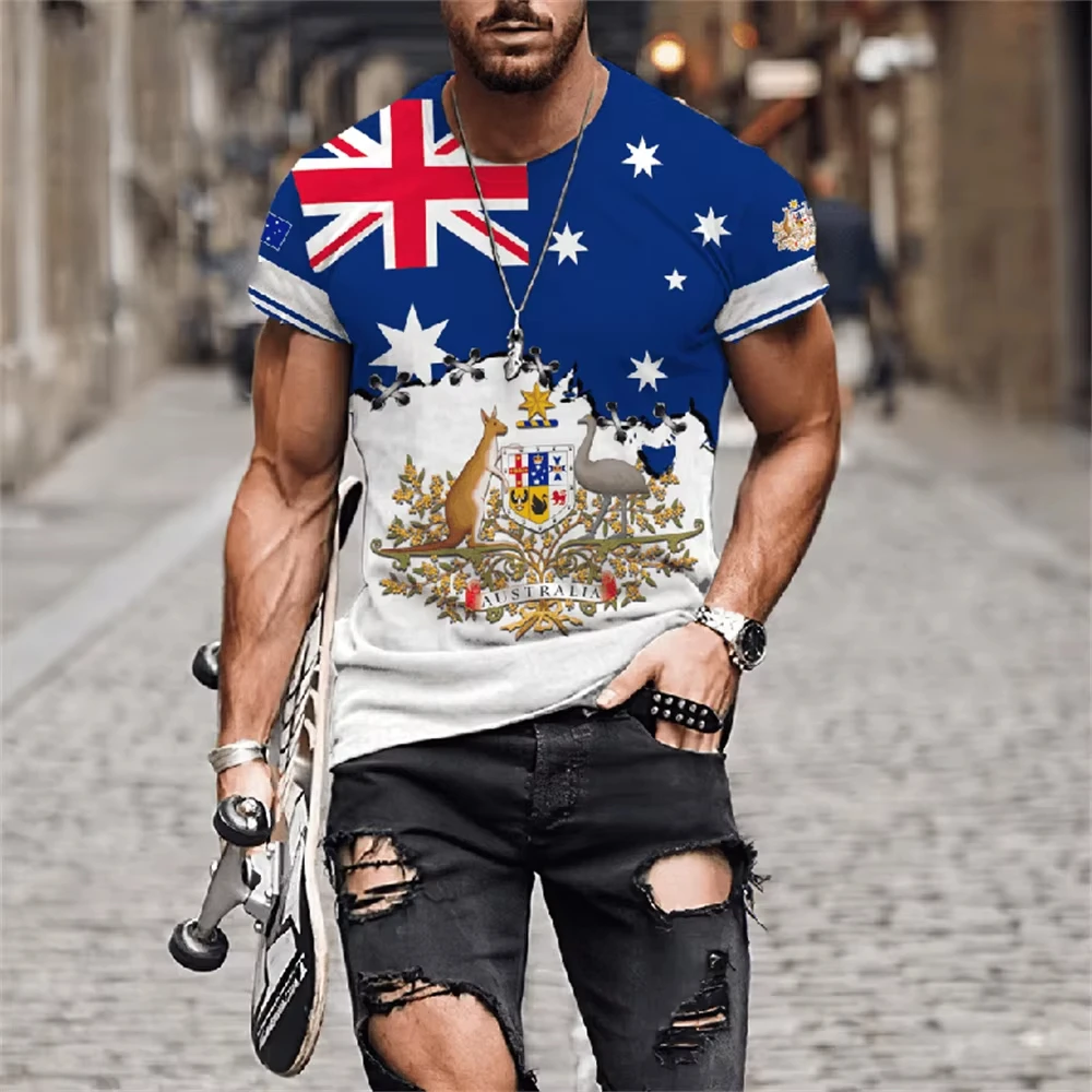 Herren T-Shirts Australien Gra – Summer Clothing Women Australia Bewertung und Preis