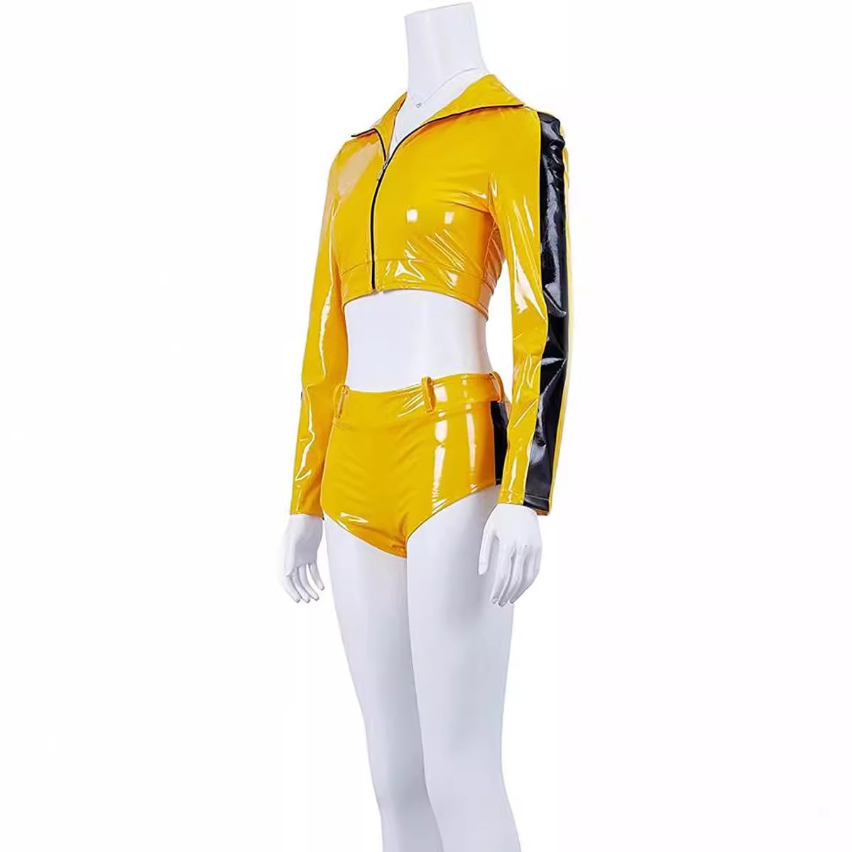 Die Braut Cosplay Gelbes Kostü – Summer Alt Clothing Bewertung und Preis