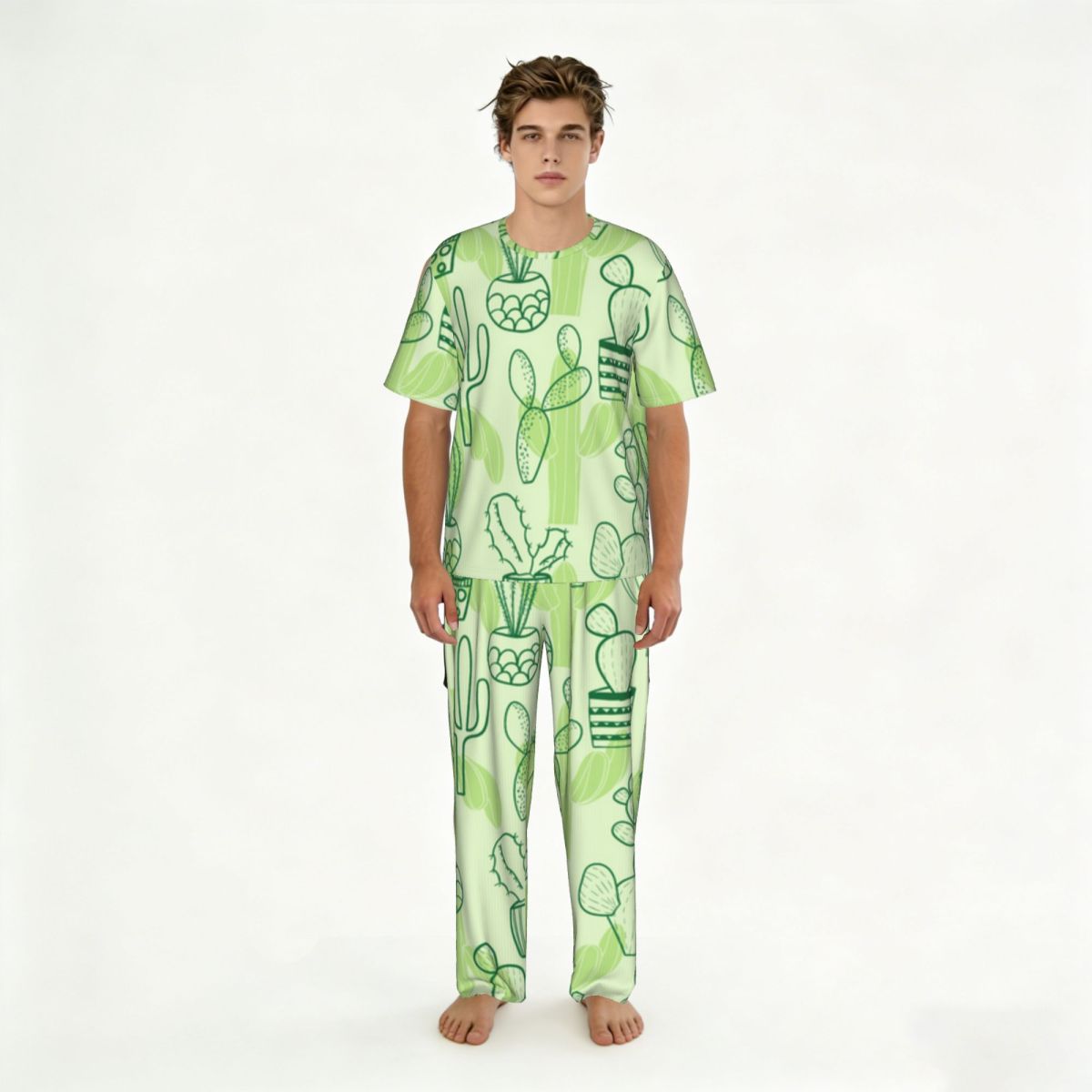 Herren-Pyjama-Set, kurzärmelig – Summer Clothing Patterns Bewertung und Preis
