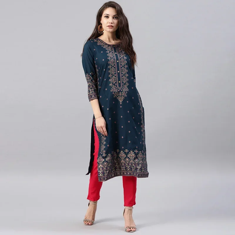 Indisches Kleid Kurtas für Dam – Summer Clothing India Bewertung und Preis